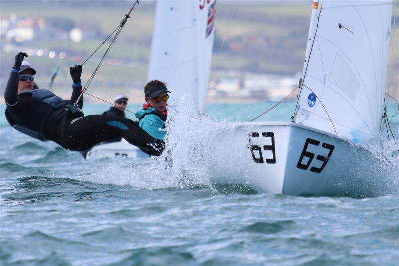 Sabine & Merle during the 2024 RYA Youth National Championships - photo © Jon Cawthorne