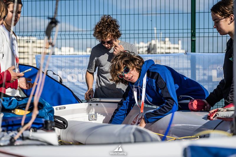 All set for the Youth Sailing World Championships 2025 in Vilamoura, Portugal - photo © Nuno Fortinho Mendes / World Sailing