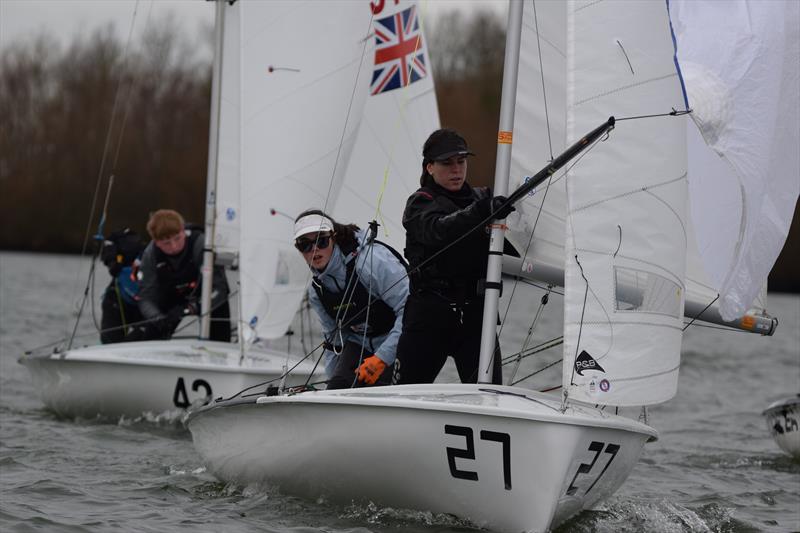 Gill Xtremity 420 Winter Championship 2026 photo copyright James Self taken at Draycote Water Sailing Club and featuring the 420 class