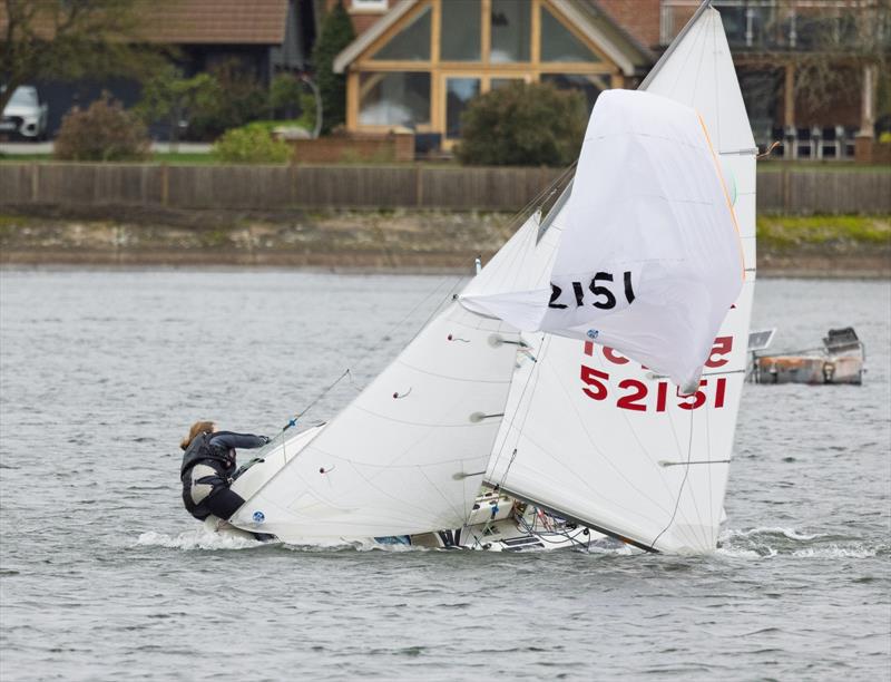 Ardleigh Foxes Frostbite Series 2026 photo copyright Stuart Walsh taken at Ardleigh Sailing Club and featuring the 420 class