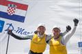 Sime Fantela/Igor Marenic (CRO83) win the Men's 470 Worlds in Argentina © Matiaz Capizzano