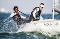 Asenathi Jim & Roger Hudson © Pedro Martinez / Sailing Energy / World Sailing