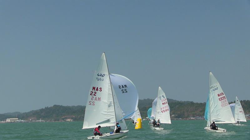 11th KFC Langkawi International Regatta Perdana day 4 photo copyright Icarus Sailing Media taken at Kedah Sailing Association and featuring the 470 class