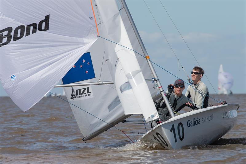 470 Worlds in Argentina day 1 photo copyright Matiaz Capizzano taken at Club Náutico San Isidro and featuring the 470 class