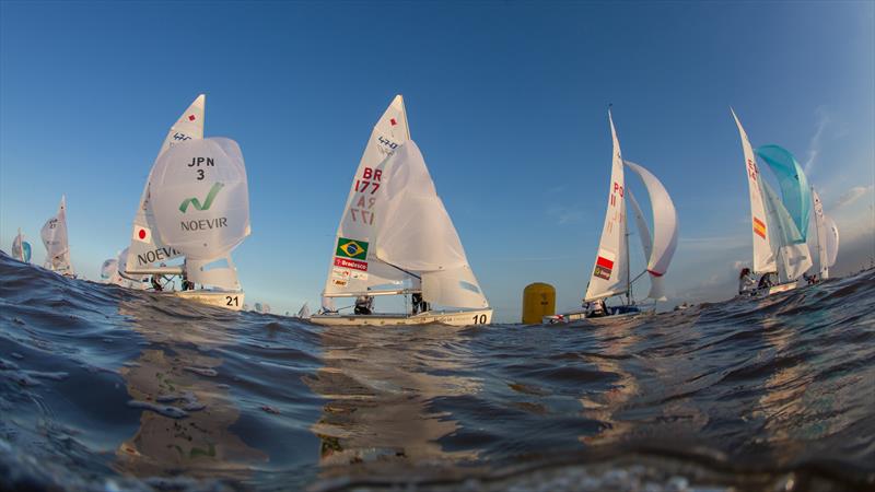 470 Worlds in Argentina day 2 photo copyright Matiaz Capizzano taken at Club Náutico San Isidro and featuring the 470 class
