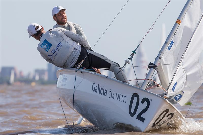 Sime Fantela/Igor Marenic (CRO83) on day 4 of the 470 Worlds in Argentina - photo © Matiaz Capizzano