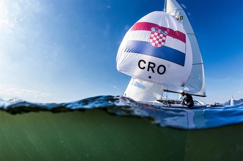 Croatian 470 team photo copyright Sailing Energy / World Sailing taken at  and featuring the 470 class