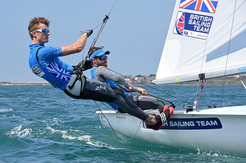 Patience and Grube photo copyright Rick Tomlinson / British Sailing Team taken at  and featuring the 470 class