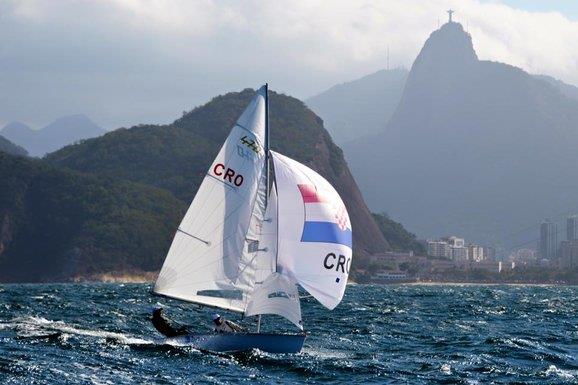 Sime Fantela & Igor Marenic practicing ahead of Rio 2016 photo copyright Croatian Sailing Team taken at  and featuring the 470 class