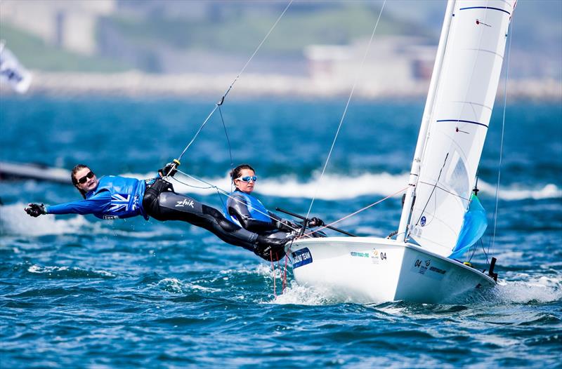 Sophie Weguelin & Eilidh McIntyre photo copyright Sailing Energy taken at  and featuring the 470 class