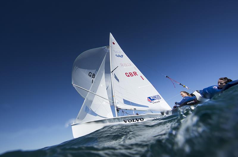 Hannah Mills and Eilidh McIntyre, women's 470 - photo © Lloyd Images