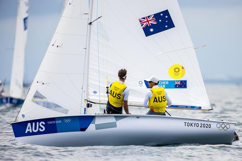 Mat Belcher and Will Ryan at Tokyo 2020 - photo © Sailing Energy / World Sailing