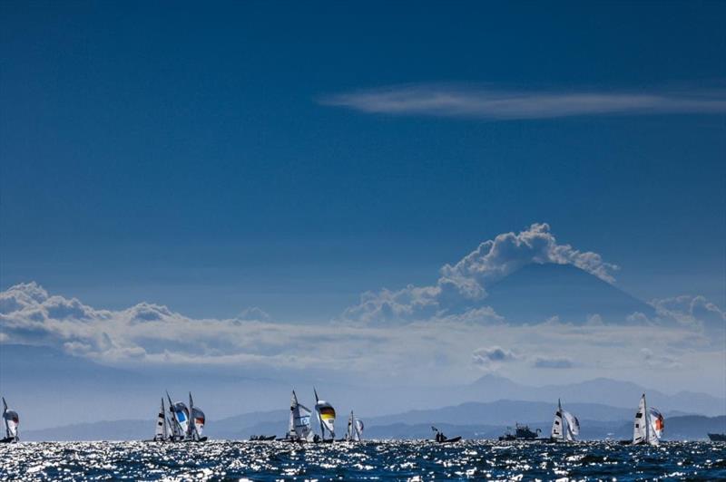 Women's 470 Medal Race at the Tokyo 2020 Olympic Sailing Competition - photo © Sailing Energy / World Sailing