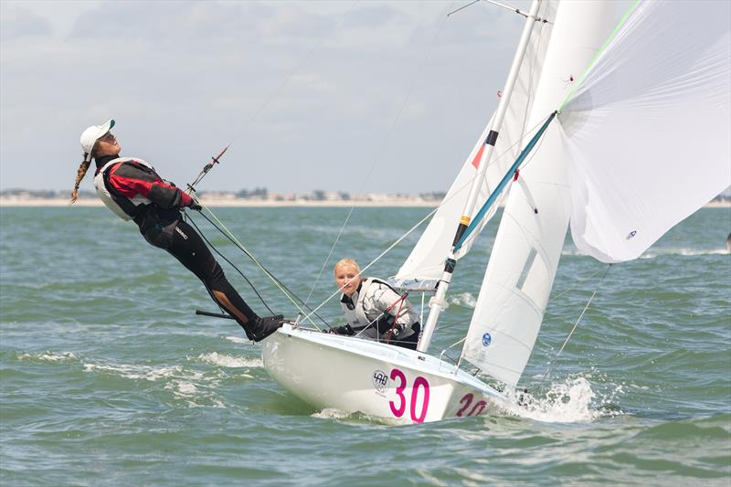 470 Junior Worlds and Master's Cup in La Rochelle photo copyright Christophe Breschi / www.breschi-photo-video.com taken at  and featuring the 470 class