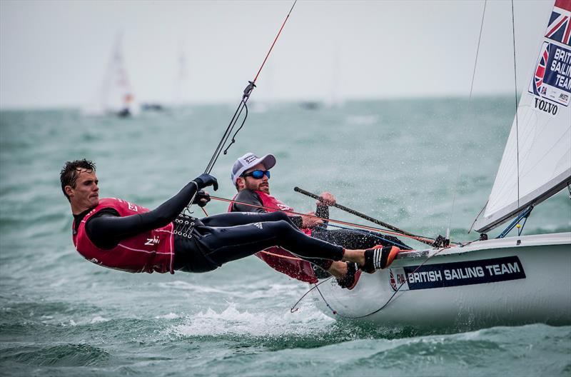 Luke Patience and Chris Grube (GBR) - Miami 2018 World Cup Series - photo © Jesus Renedo / Sailing Energy