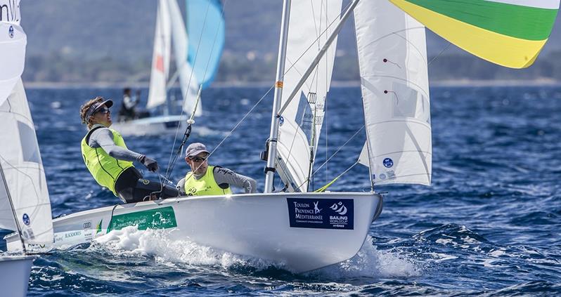 Mat Belcher and Will Ryan photo copyright Australian Sailing taken at Australian Sailing and featuring the 470 class