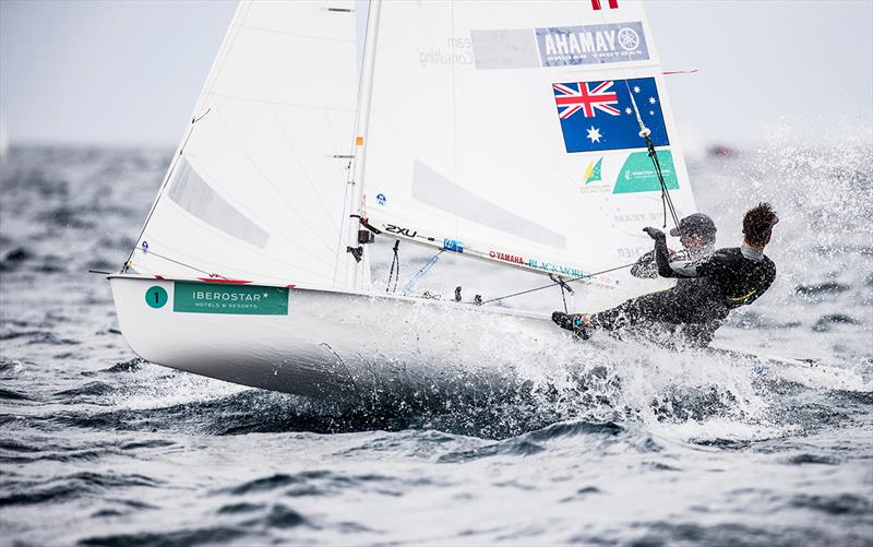 Belcher/Ryan (AUS 11) - 470 M - 49th Trofeo Princesa Sofia Iberostar 2018 photo copyright Tomas Moya / Trofeo Princesa Sofía Iberostar taken at  and featuring the 470 class