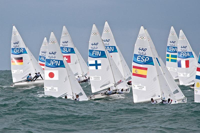 Between the Mens and Womens 470 fleets they accounted for 92 places in the 380 quota for the Sailing in Rio de Janeiro photo copyright Richard Greenwood taken at  and featuring the 470 class