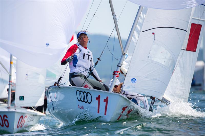 Elena Berta/Bianca Caruso (ITA) - 2018 470 European Championship - Day 5 - photo © Nikos Alevromytis / International 470 Class