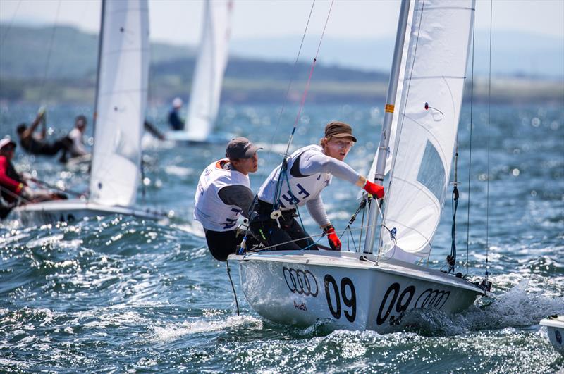 Hippolyte Machetti/Sidoine Dantes (FRA) - 2018 470 European Championship - Day 5 - photo © Nikos Alevromytis / International 470 Class