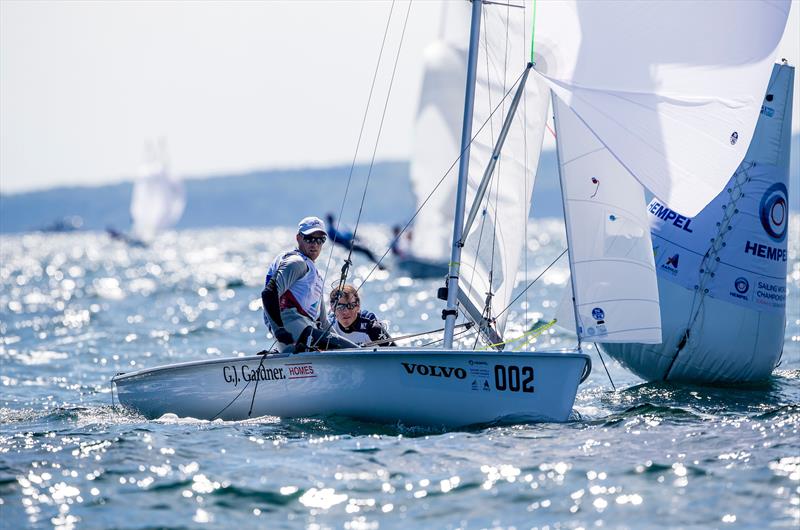 Paul Snow-Hansen and Dan Willcox -(NZL) 470 - Hempel Sailing World Championships - Day 2 - photo © Sailing Energy / World Sailing