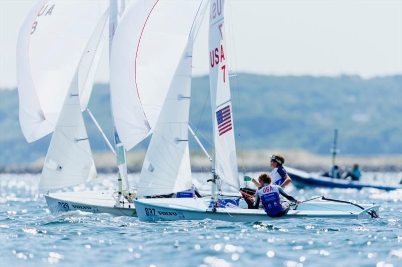 Team USA photo copyright Sailing Energy / World Sailing taken at  and featuring the 470 class