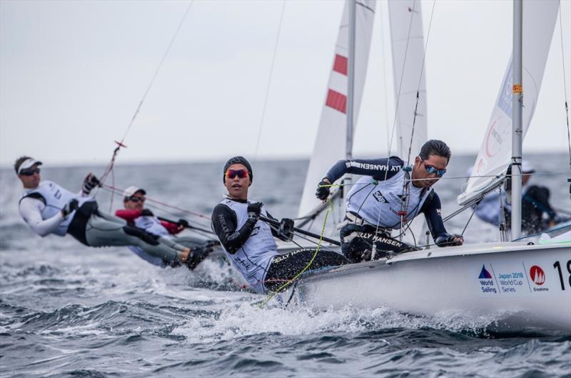 Daichi Takayama and Kimihiko Imamura - World Cup Series Enoshima - photo © Sailing Energy / World Sailing