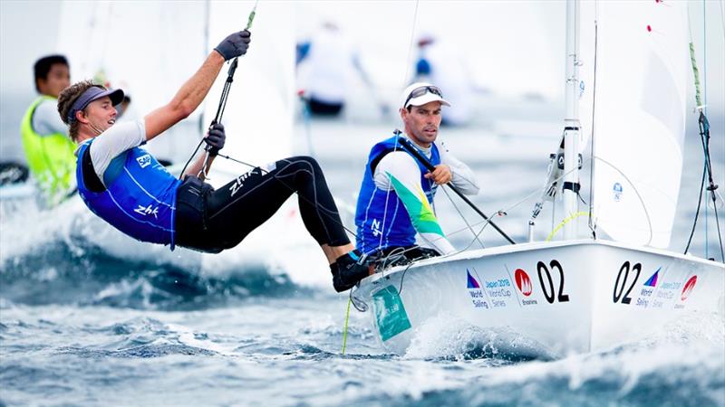 Belcher and Ryan Sailing World Cup at Enoshima, Japan - photo © Sailing Energy / World Sailing