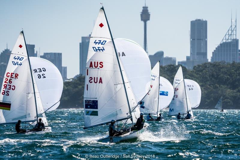 470s fleet - Day 4 - Sail Sydney photo copyright Beau Outteridge taken at Woollahra Sailing Club and featuring the 470 class