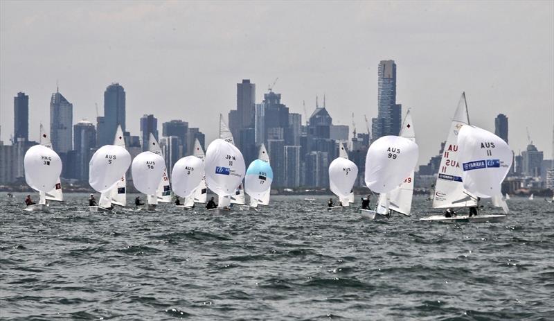 Sail Melbourne 2018 photo copyright Michael Martin taken at Royal Brighton Yacht Club and featuring the 470 class