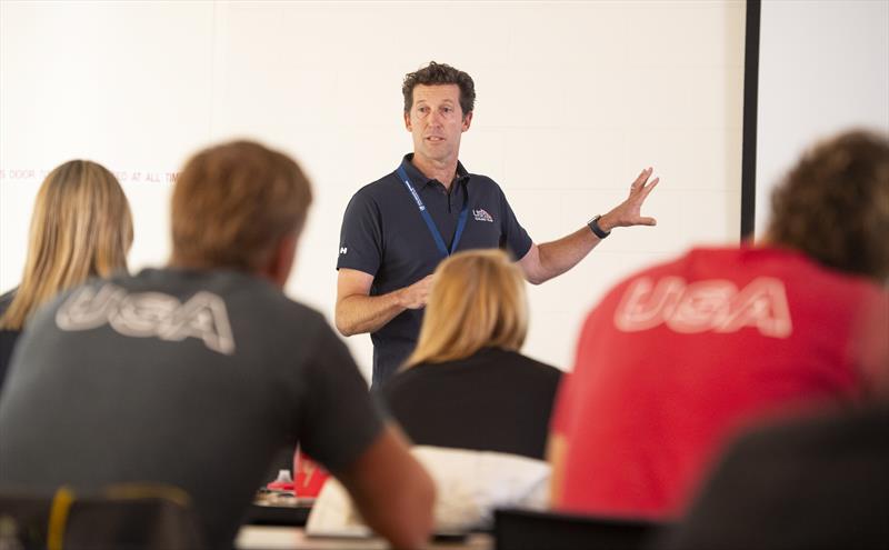 Malcolm Page (AUS) is US Sailing's chief of Olympic sailing and a two-time Olympic gold medalist (2008, 2012) in the Men's 470 class photo copyright US Sailing taken at  and featuring the 470 class