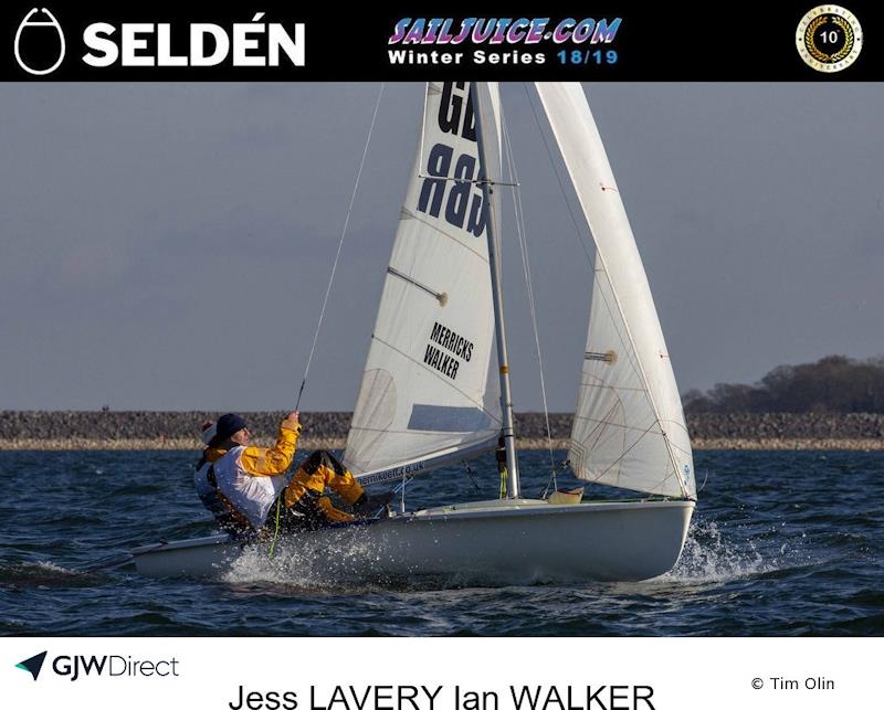 Jess Lavery and Ian Walker in the John Merricks Tiger Trophy 2019 photo copyright Tim Olin / www.olinphoto.co.uk taken at Rutland Sailing Club and featuring the 470 class