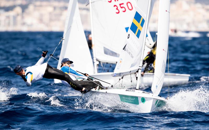 Anton Dahlberg and Frederik Bergström win with a day to spare at the 50th Trofeo Princesa Sofia Iberostar photo copyright Jesus Renedo / Sailing Energy taken at Real Club Náutico de Palma and featuring the 470 class