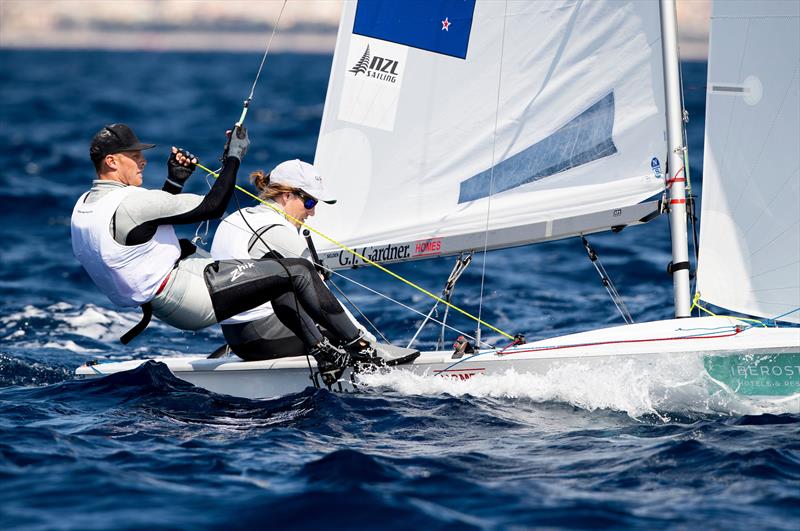 Paul Snow Hansen and Dan Willcox - 470 - NZL Sailing Team - Trofeo Princesa Sofia Iberostar - Day 5 - April 5, 2019 - photo © Sailing Energy