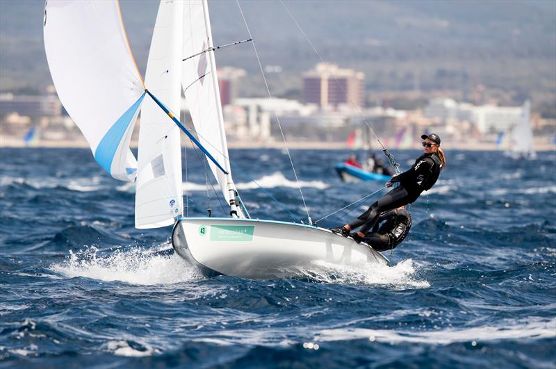 Susannah Pyatt and Brianna Reynolds-Smith - 470 - NZL Sailing Team - Trofeo Princesa Sofia Iberostar - Day 5 - April 5, 2019 - photo © Sailing Energy