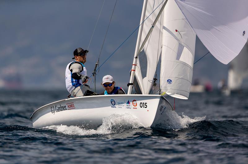 Paul Snow-Hansen and Dan Willcox - NZL- Day 5 - Hempel Sailing World Cup - Genoa - April 2019 - photo © Pedro Martinez / Sailing Energy / World Sailing