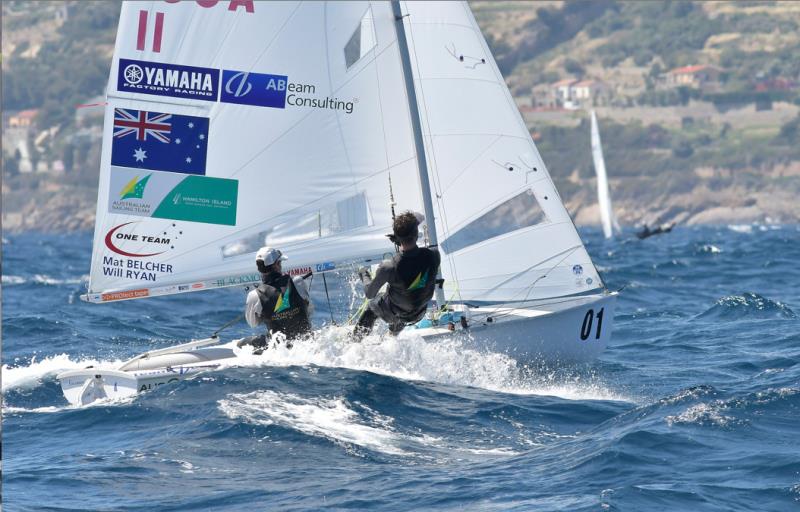 470 European Championships 2019 photo copyright Gerolamo Acquarone taken at Yacht Club Sanremo and featuring the 470 class