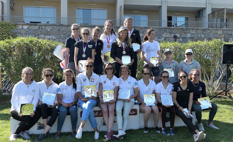 470 European Championships 2019 photo copyright Gerolamo Acquaron taken at Yacht Club Sanremo and featuring the 470 class