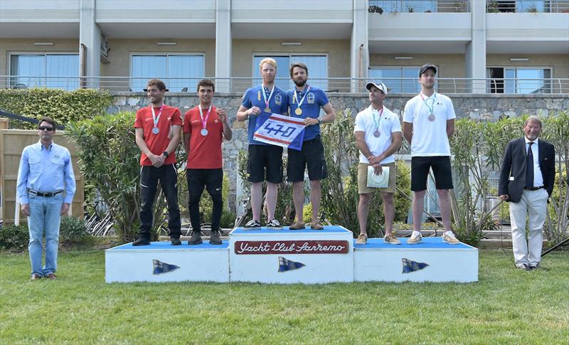 470 European Championships 2019 photo copyright Gerolamo Acquaron taken at Yacht Club Sanremo and featuring the 470 class