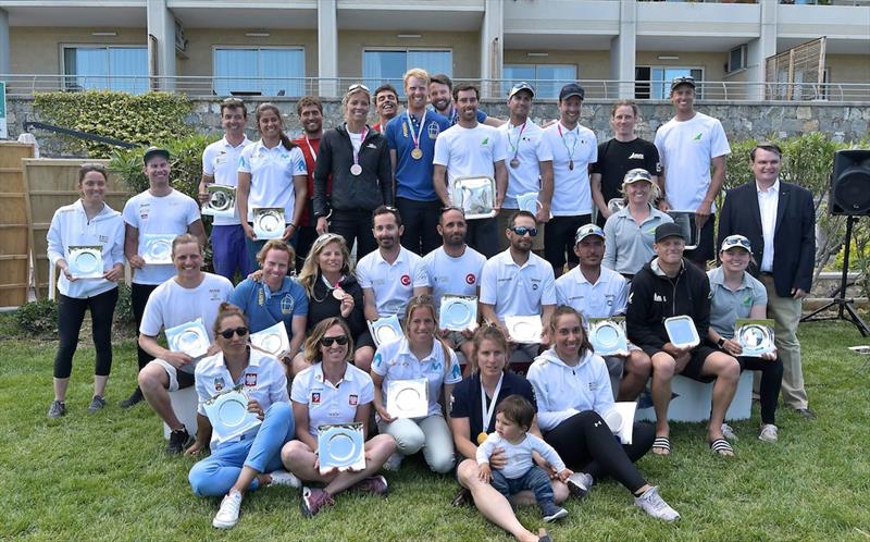 470 European Championships 2019 photo copyright Gerolamo Acquaron taken at Yacht Club Sanremo and featuring the 470 class