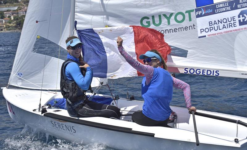 470 European Championships 2019 photo copyright Gerolamo Acquaron taken at Yacht Club Sanremo and featuring the 470 class