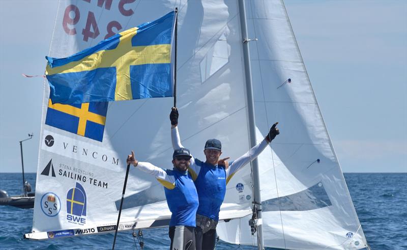 470 European Championships 2019 photo copyright Gerolamo Acquaron taken at Yacht Club Sanremo and featuring the 470 class