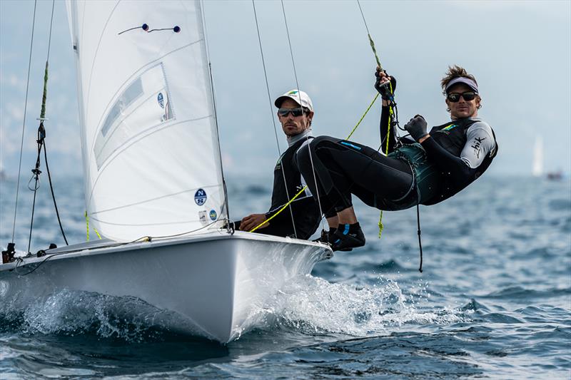 Mat Belcher and Will Ryan - Tokyo 2020 Olympic Test Event - photo © Beau Outteridge