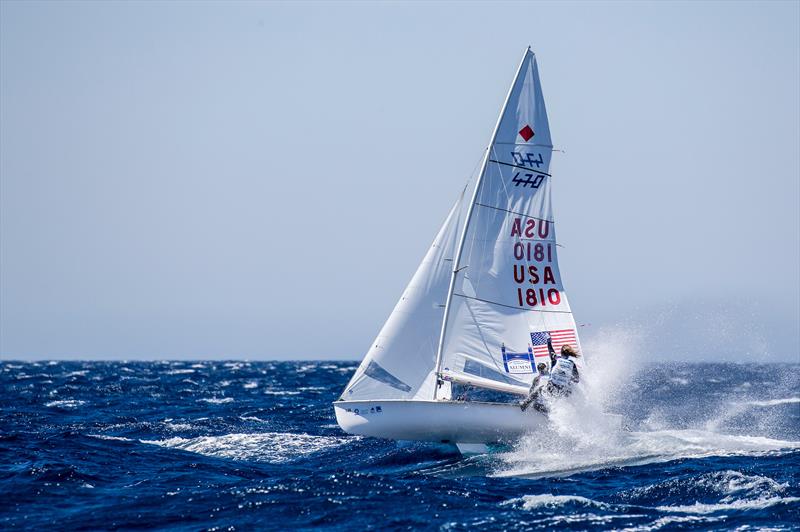 Hempel World Cup Series Final day 2 in Marseille, France photo copyright Sailing Energy / World Sailing taken at  and featuring the 470 class