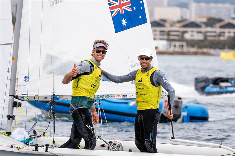 2019 Hempel World Cup Series photo copyright Sailing Energy / World Sailing taken at  and featuring the 470 class