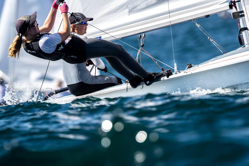 Susannah Pyatt / Brianna Reynolds-Smith (NZL) - Day 2 - Yamaha 470 Worlds, Enoshima - August 2019 - photo © Junichi Hirai / Bulkhead Magazine Japan