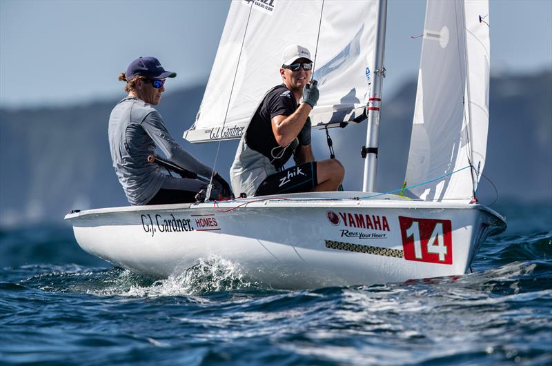 Paul Snow-Hansen and Dan Willcox won the second race of Day 1 at the Yamaha 470 World Championships, Enoshima, Japan, August 2019 - photo © Junichi Hirai / Bulkhead Magazine Japan