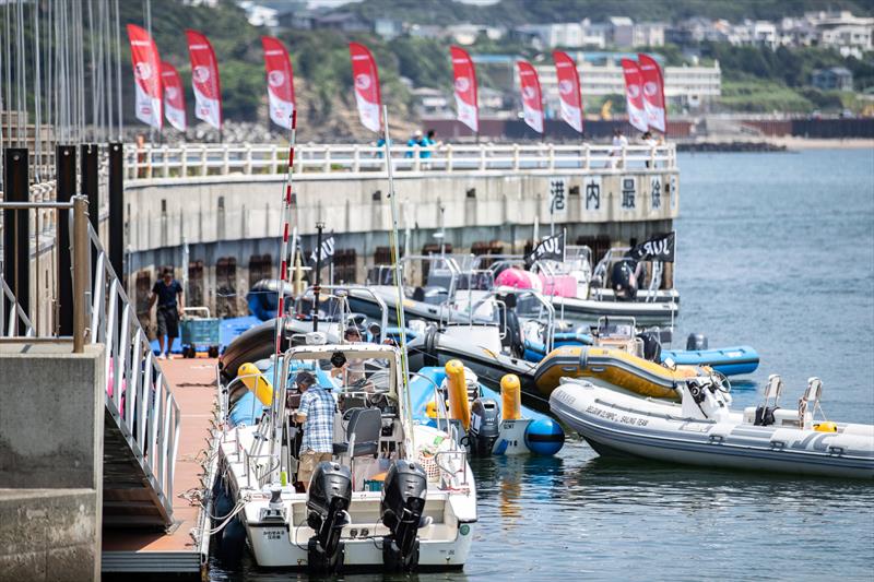 Ashore at the Yamaha 2019 470 Worlds - Enoshima, August 2019 photo copyright Junichi Hirai / Bulkhead Magazine Japan taken at  and featuring the 470 class