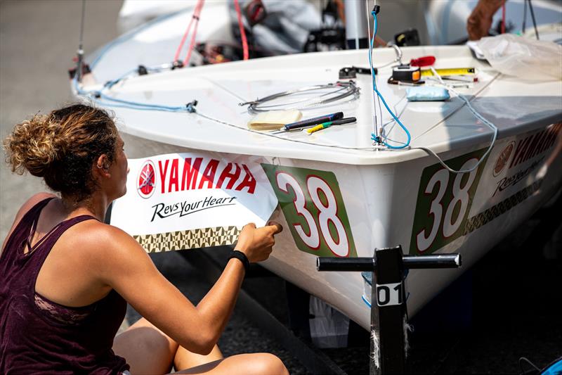 Ashore at the Yamaha 2019 470 Worlds - Enoshima, August 2019 photo copyright Junichi Hirai / Bulkhead Magazine Japan taken at  and featuring the 470 class