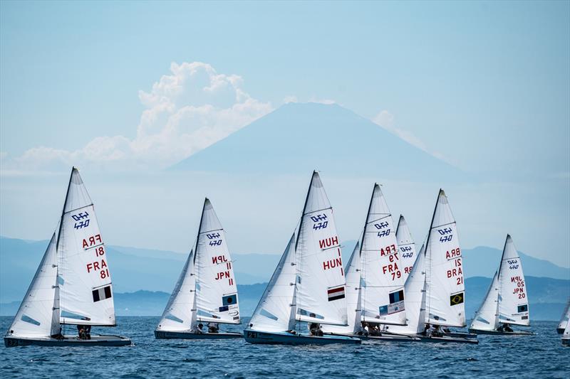 Yamaha 2019 470 Worlds - Enoshima, August 2019 photo copyright Junichi Hirai / Bulkhead Magazine Japan taken at  and featuring the 470 class